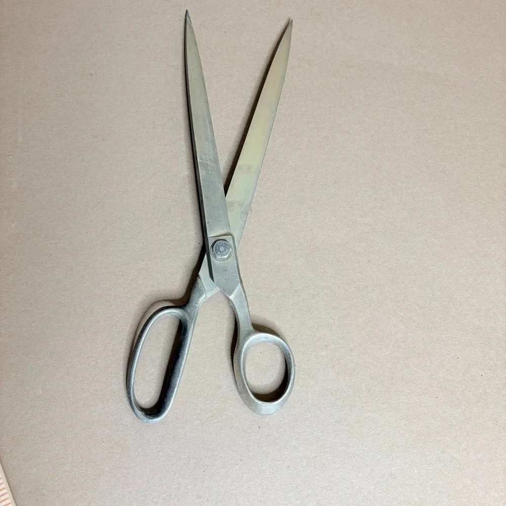 Vintage Clauss USA No 3754 Industrial Tailor Shears Scissors